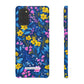 Midnight Petals - Slim Phone Case
