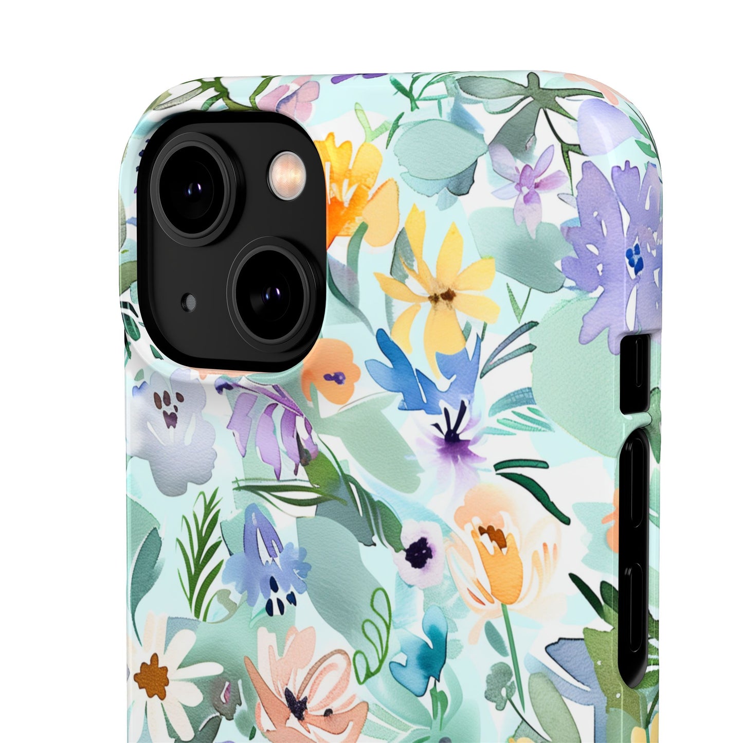Watercolor Meadow - Slim Phone Case