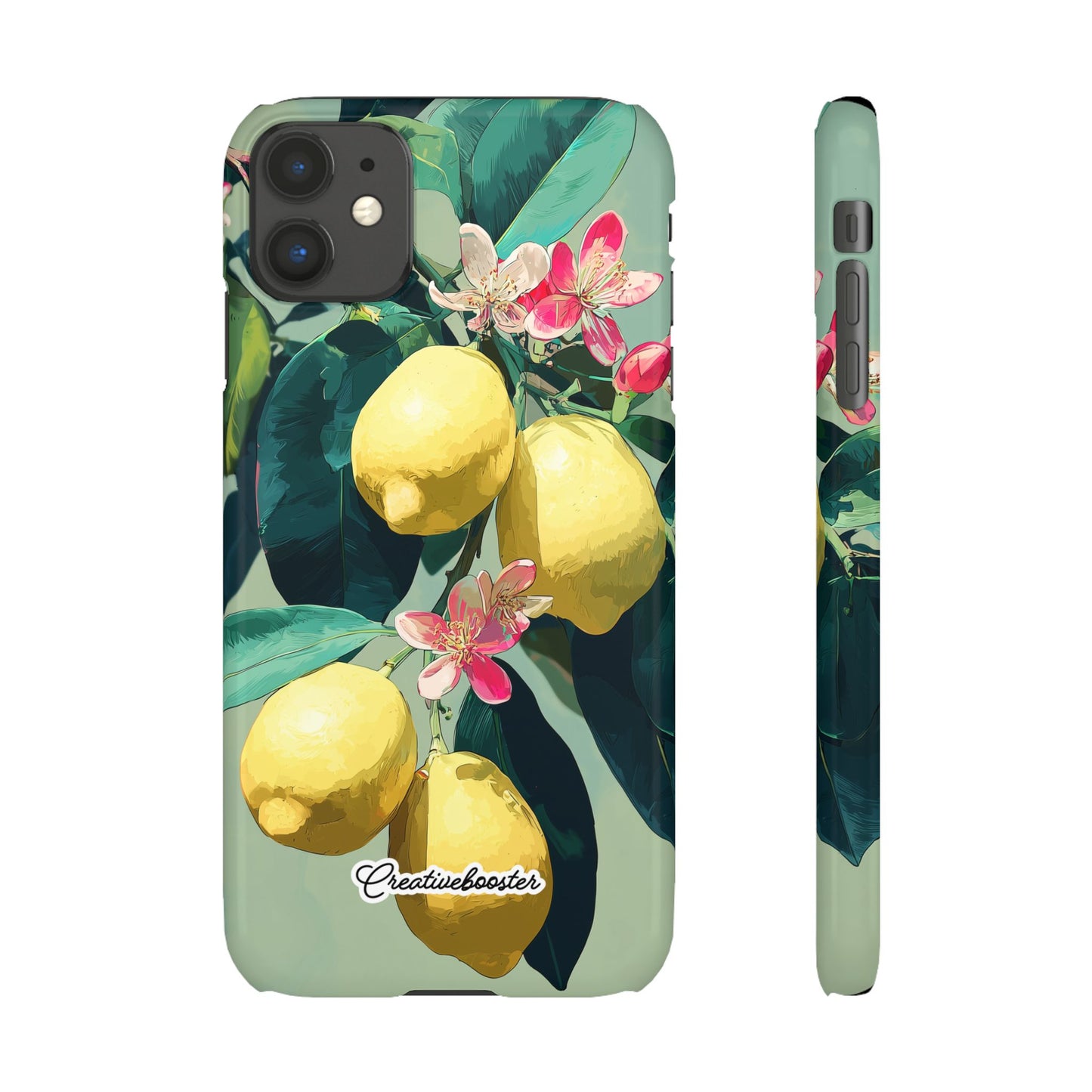 Lemon Bloom - Slim Phone Case