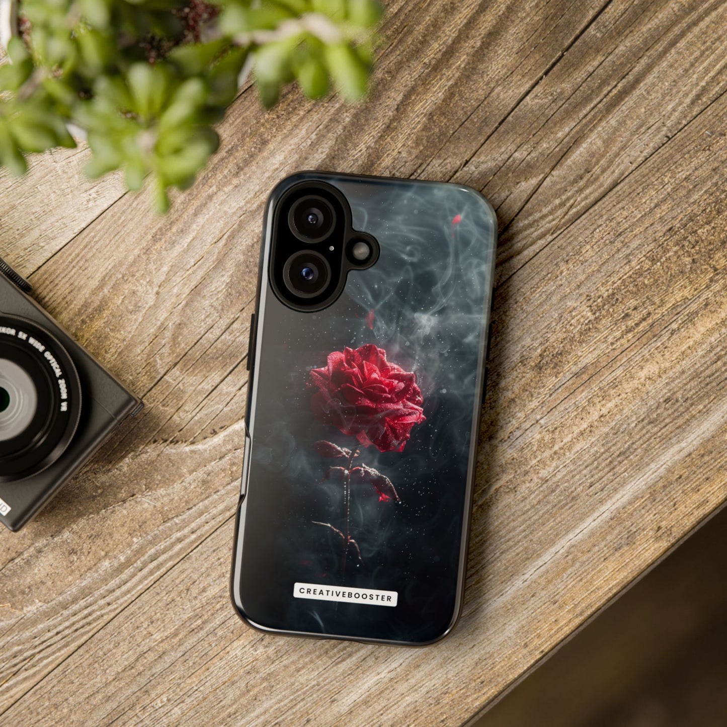 Midnight Rose - Tough Phone Case