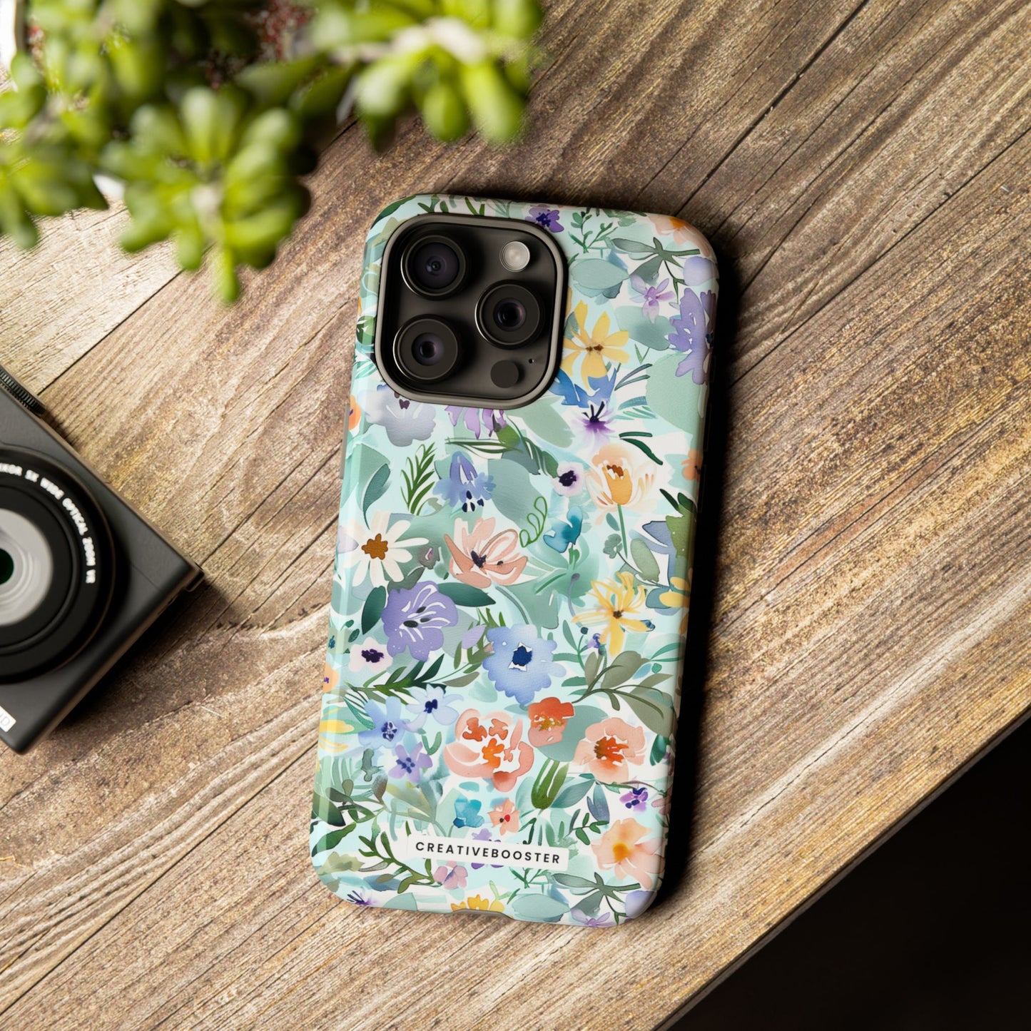 Watercolor Meadow - Tough Phone Case