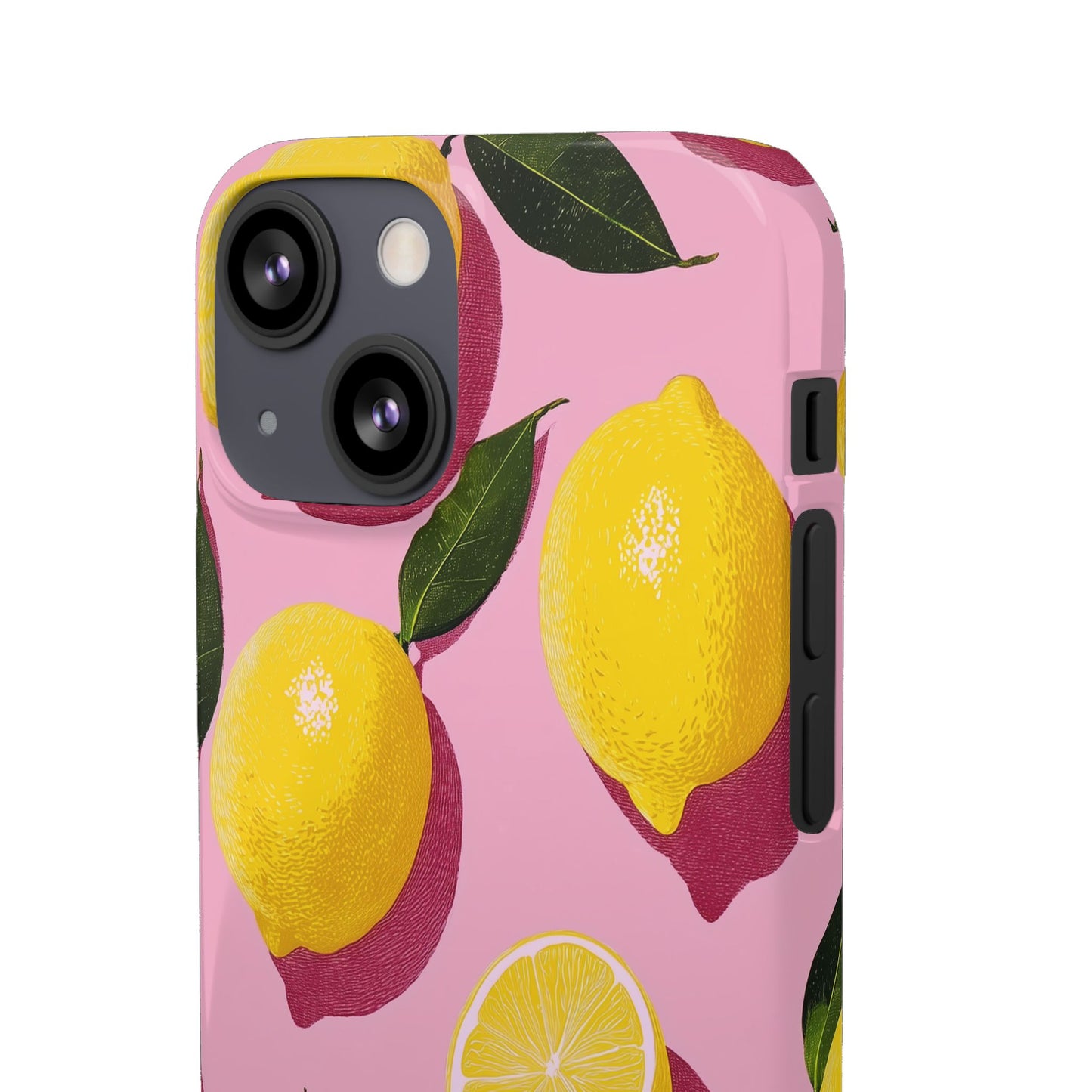 Retro Lemon - Slim Phone Case