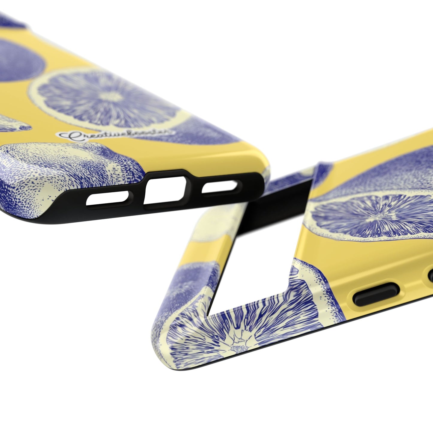 Indigo Citrus - Tough Phone Case