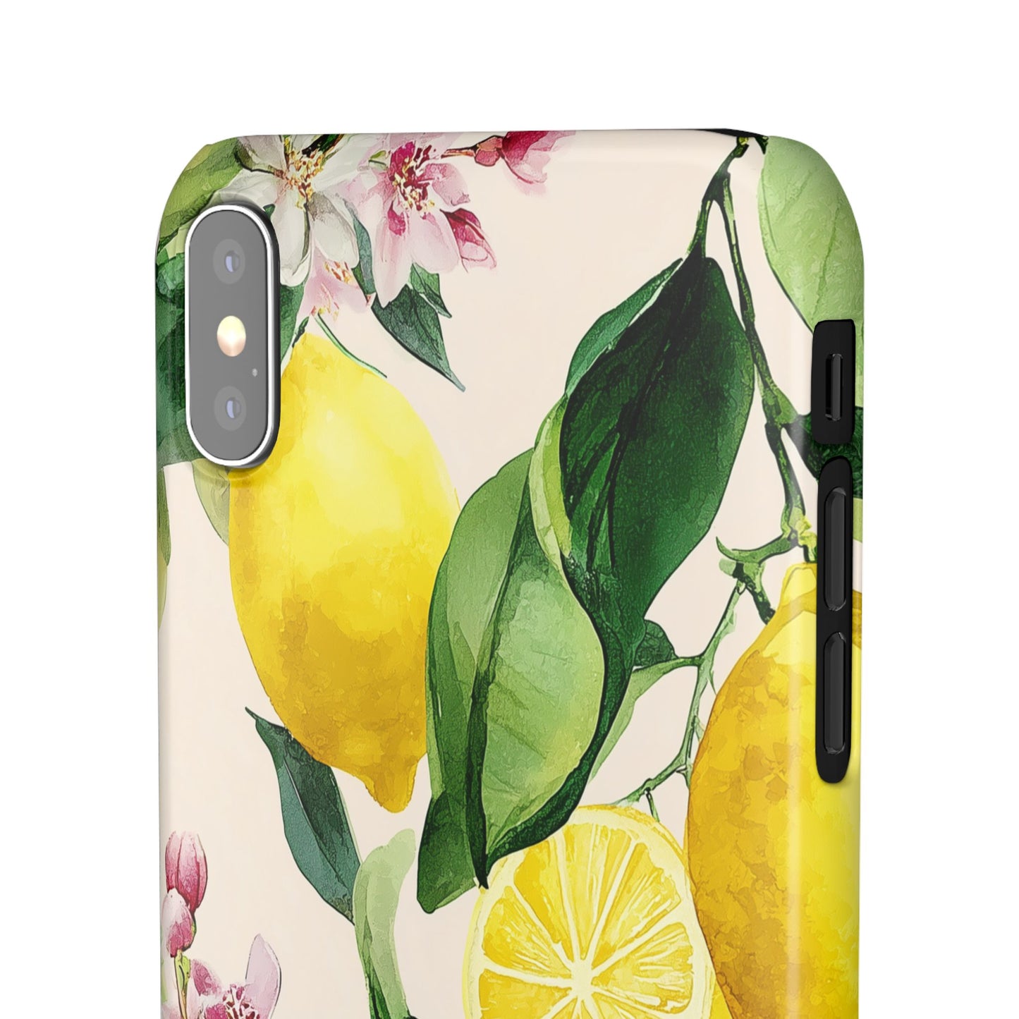 Lemon Blossom - Slim Phone Case