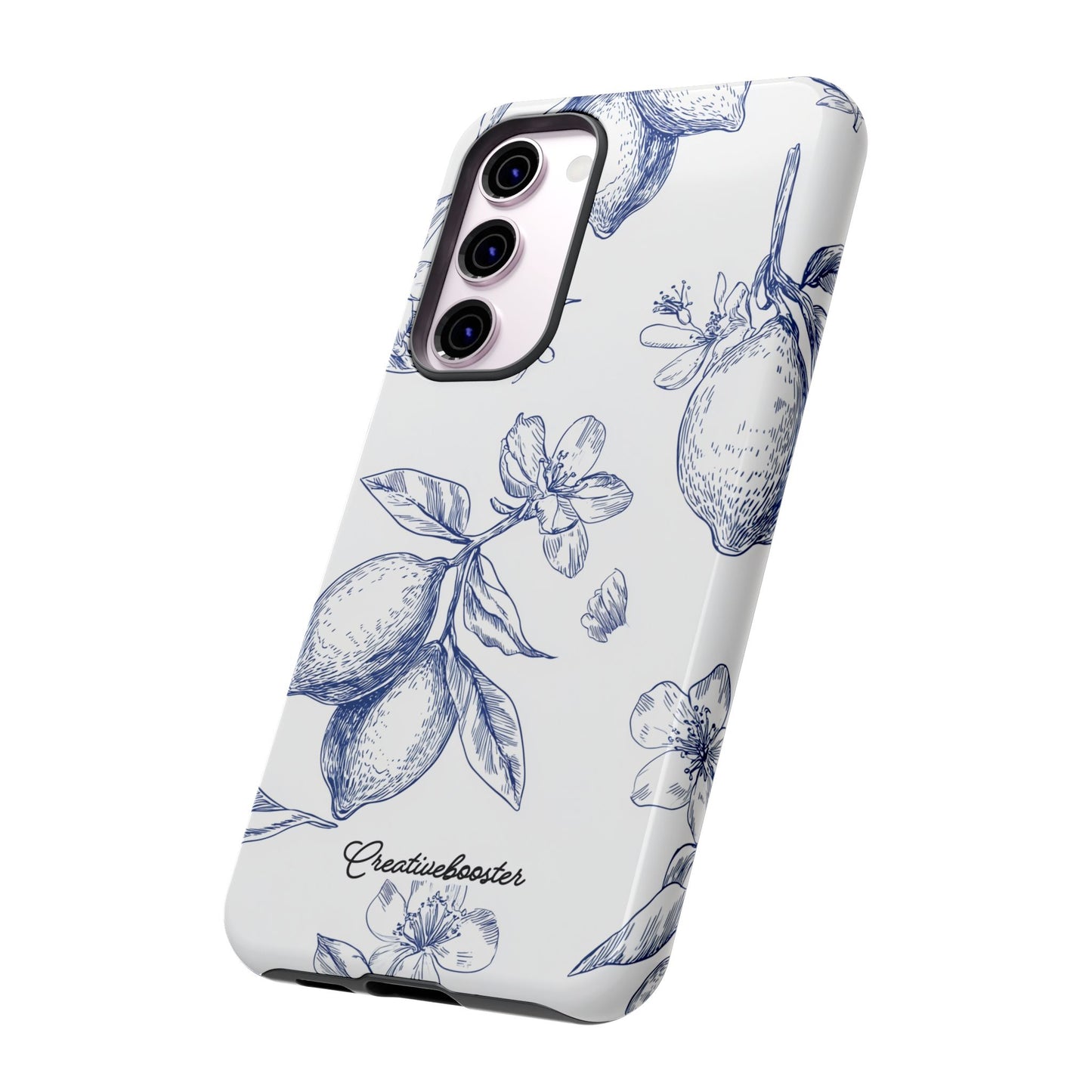 Indigo Sketch - Tough Phone Case