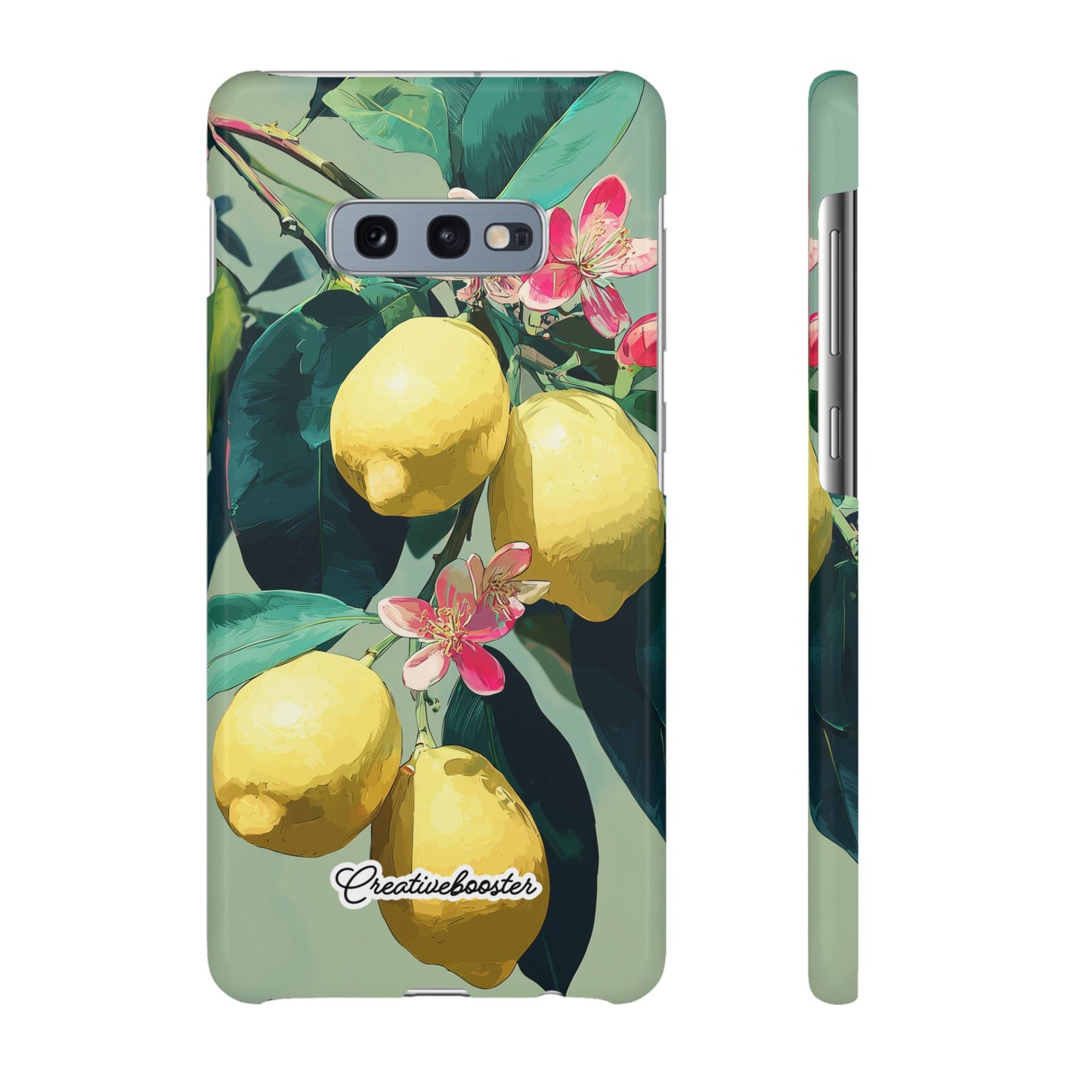 Lemon Bloom - Slim Phone Case