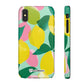 Citrus Bloom - Slim Phone Case