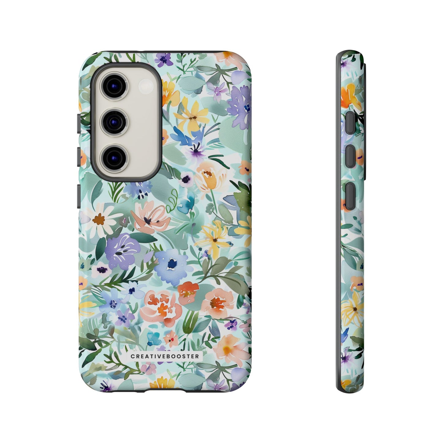Watercolor Meadow - Tough Phone Case