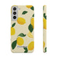 Citrus Charm - Slim Phone Case