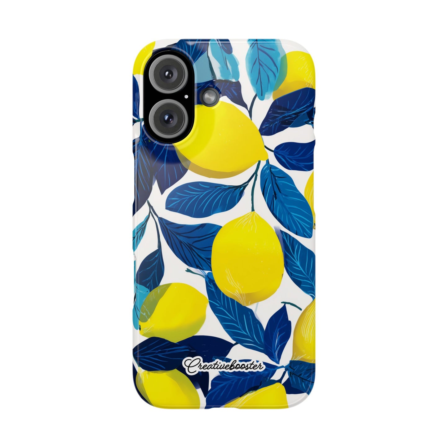 Midnight Citrus - Slim Phone Case