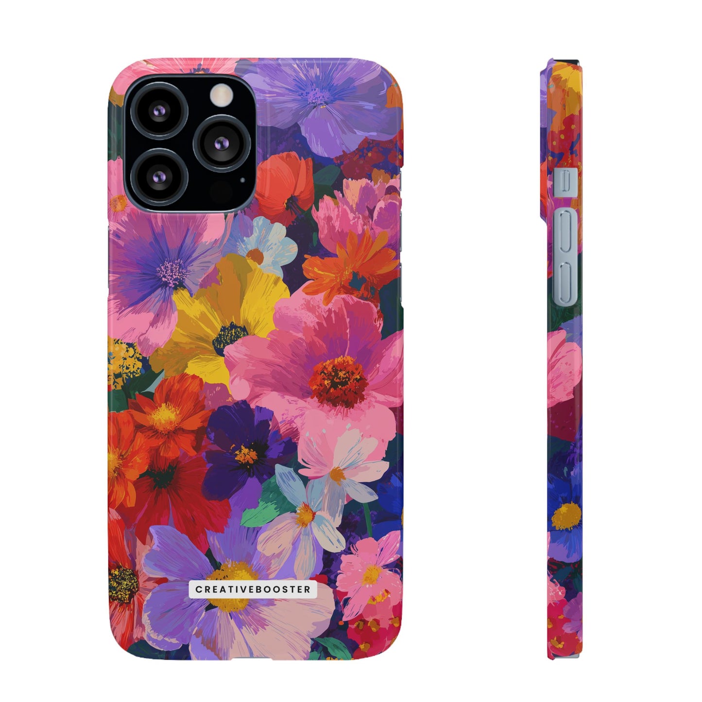 Painted Petals - Slim Phone Case