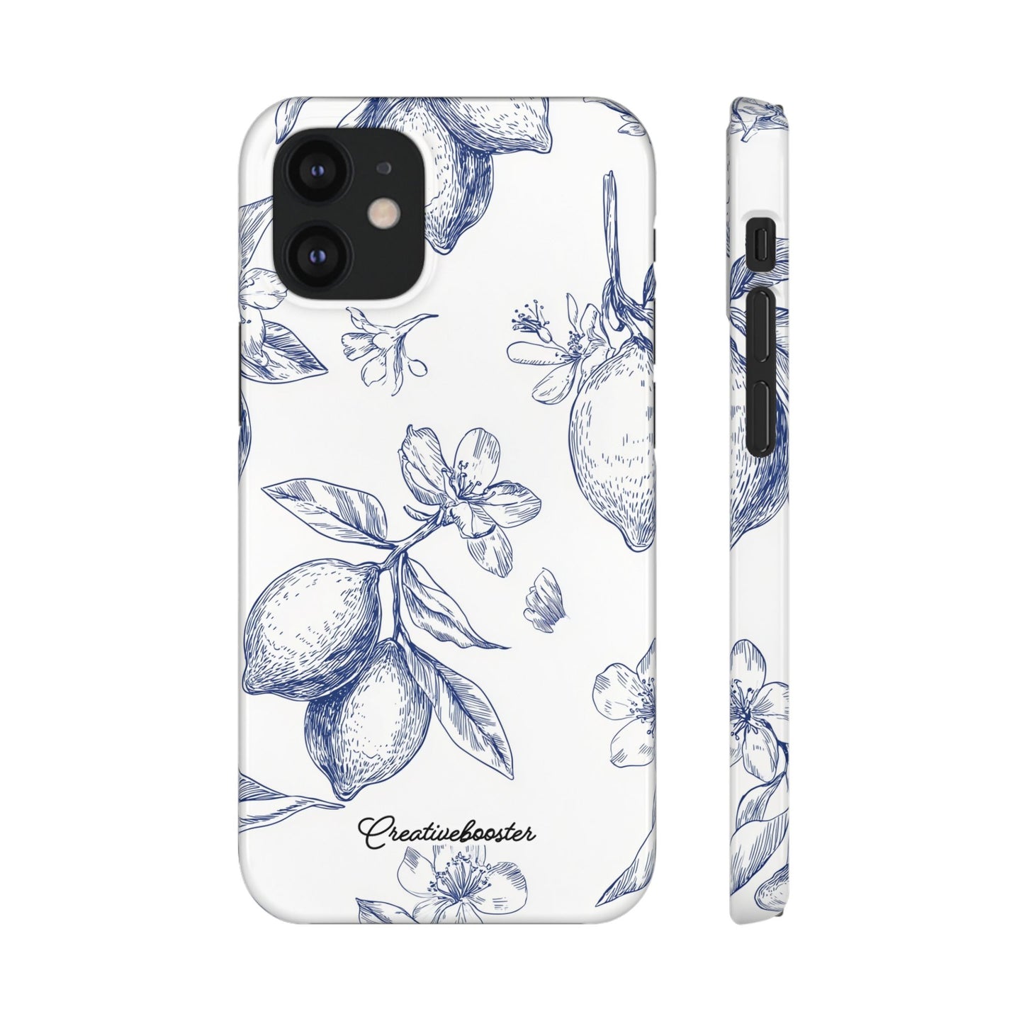 Indigo Sketch - Slim Phone Case