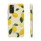 Citrus Charm - Slim Phone Case