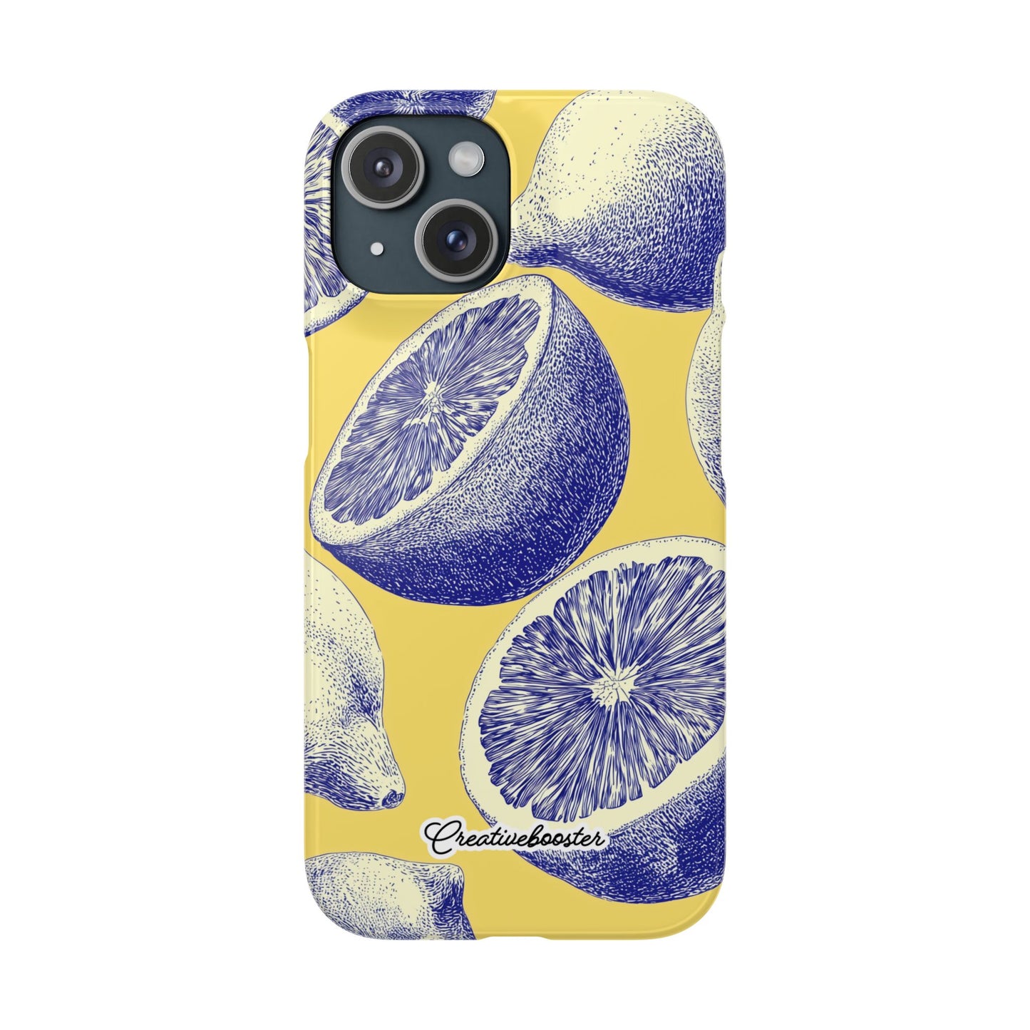 Indigo Citrus - Slim Phone Case