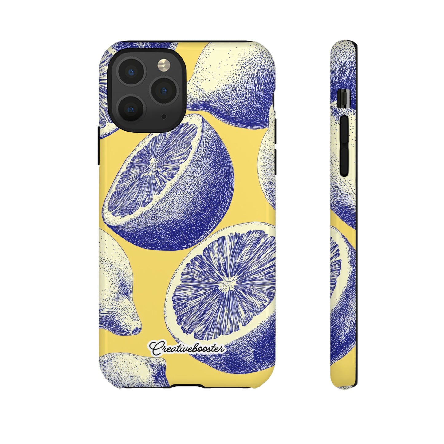 Indigo Citrus - Tough Phone Case