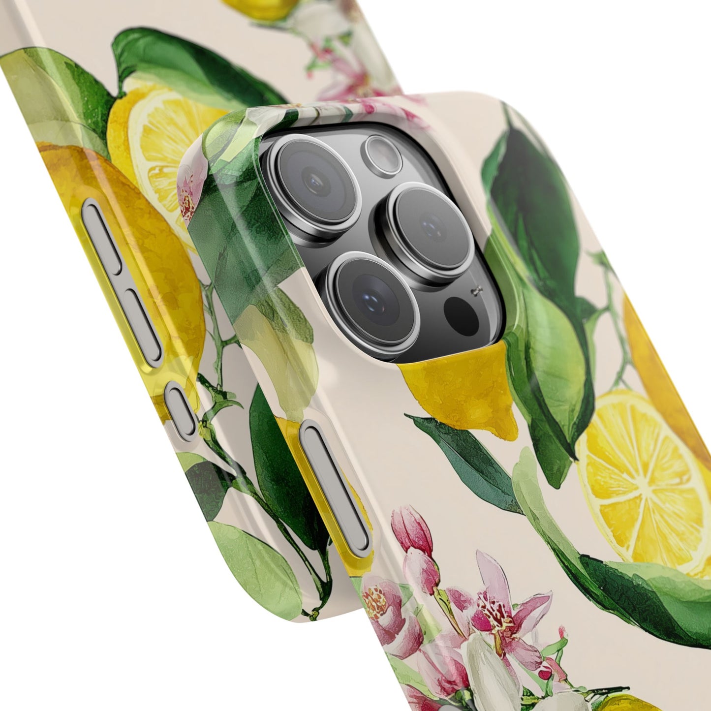 Lemon Blossom - Slim Phone Case