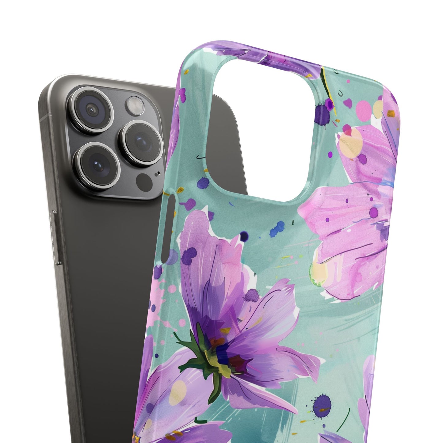 Blush Garden - Slim Phone Case