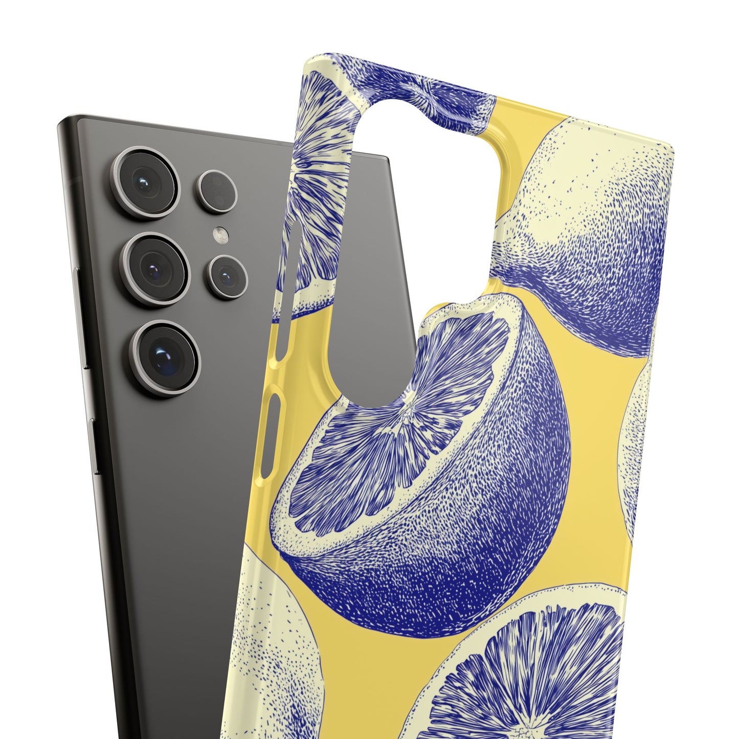 Indigo Citrus - Slim Phone Case