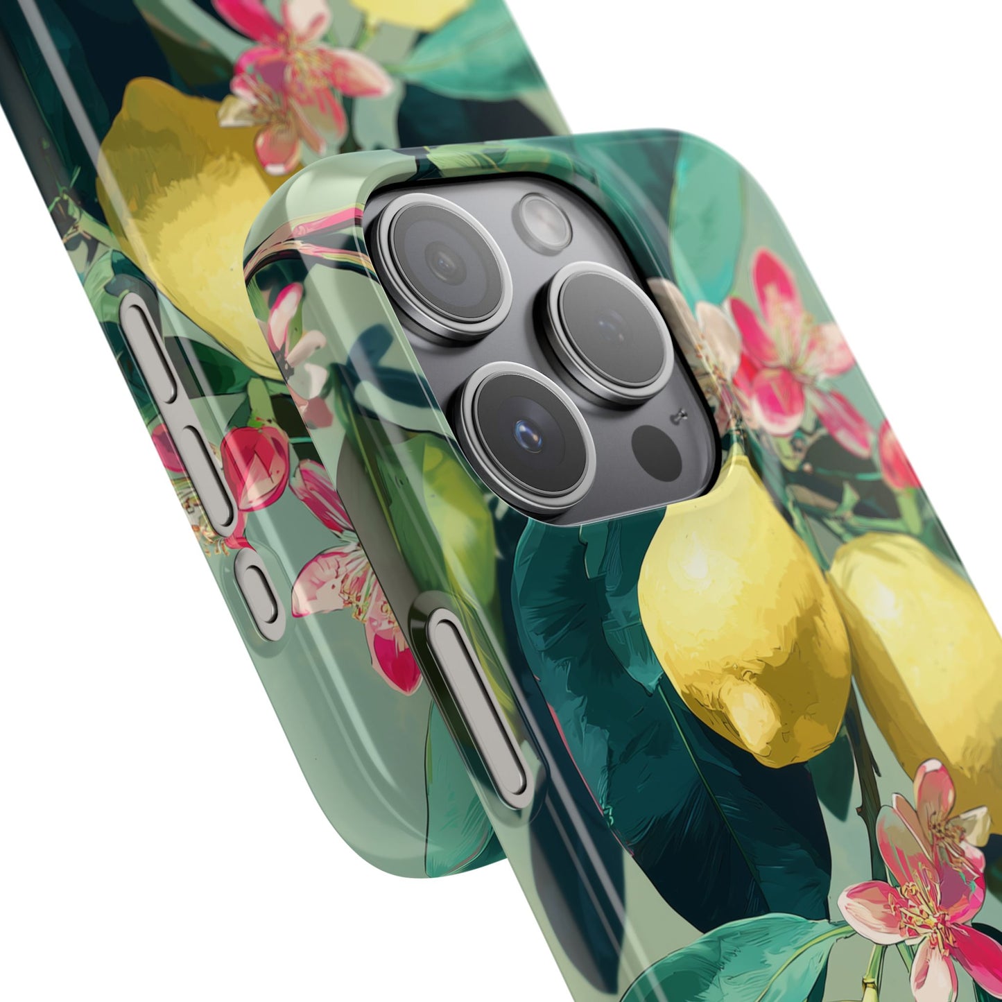 Lemon Bloom - Slim Phone Case