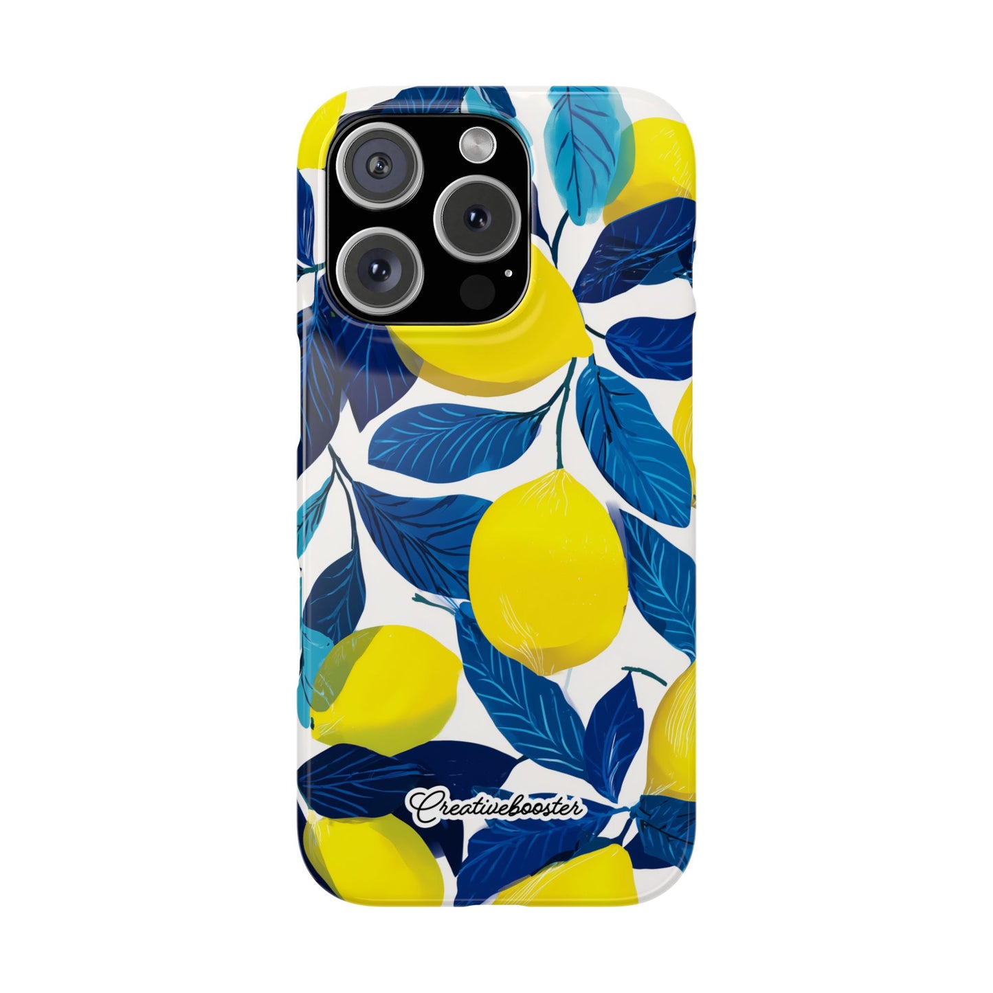 Midnight Citrus - Slim Phone Case