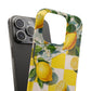 Picnic Lemon - Slim Phone Case