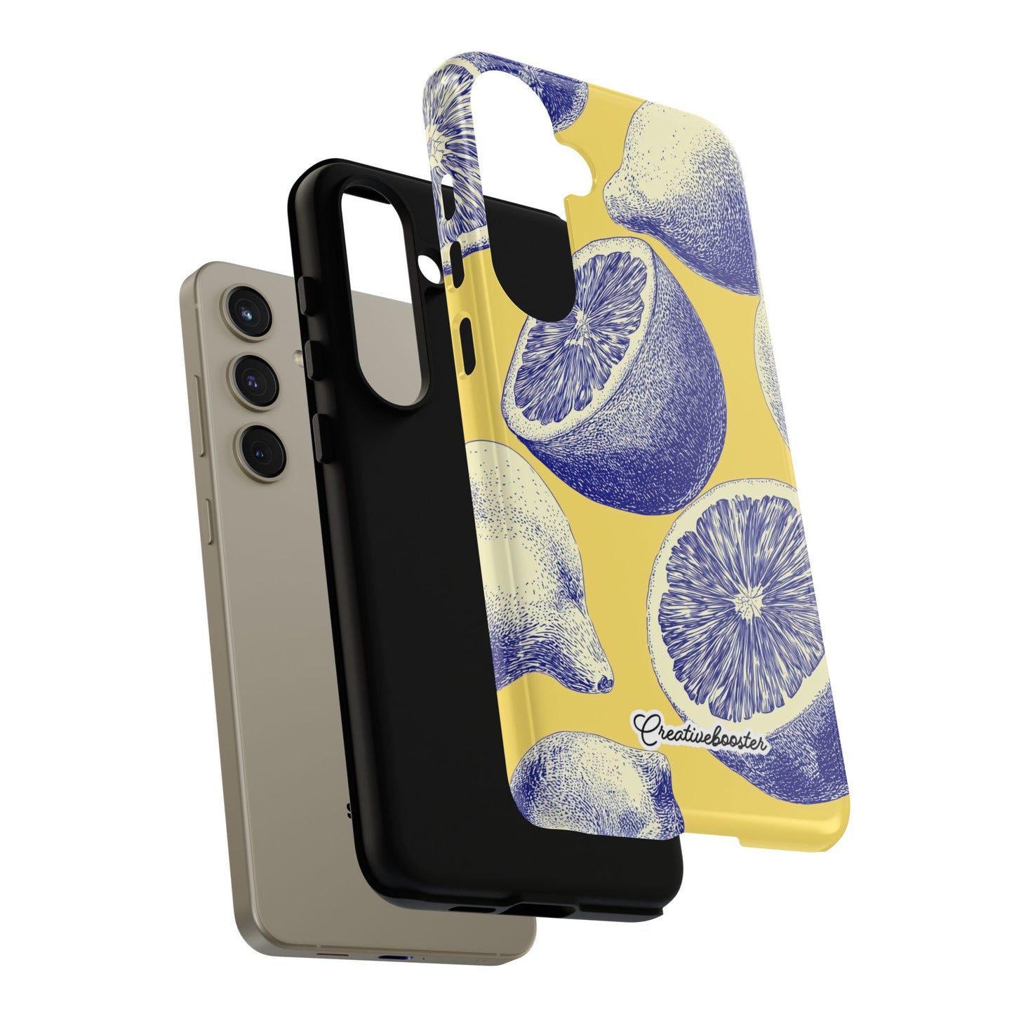 Indigo Citrus - Tough Phone Case