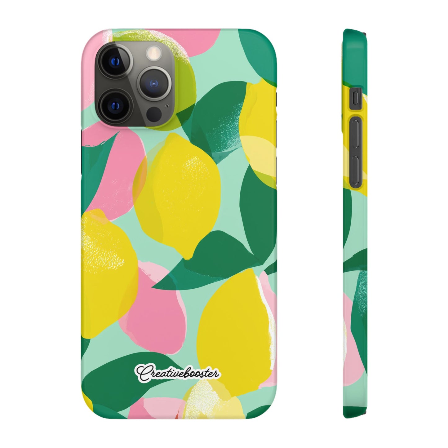 Citrus Bloom - Slim Phone Case