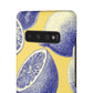 Indigo Citrus - Slim Phone Case