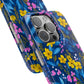 Midnight Petals - Slim Phone Case