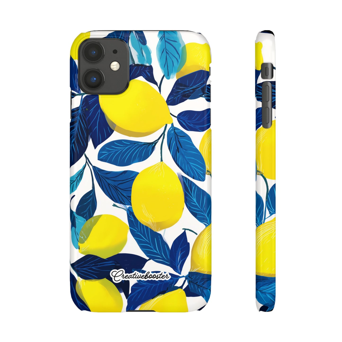 Midnight Citrus - Slim Phone Case