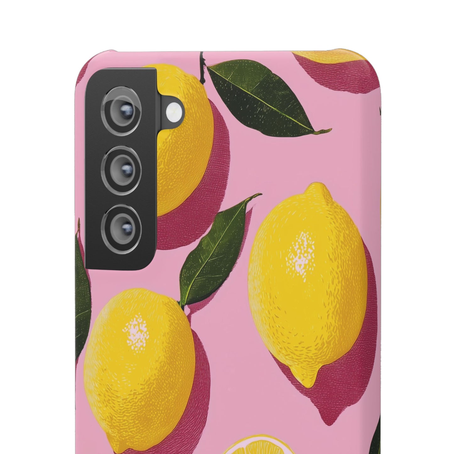 Retro Lemon - Slim Phone Case