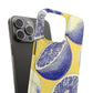 Indigo Citrus - Slim Phone Case