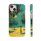 Orchard Stroll - Slim Phone Case