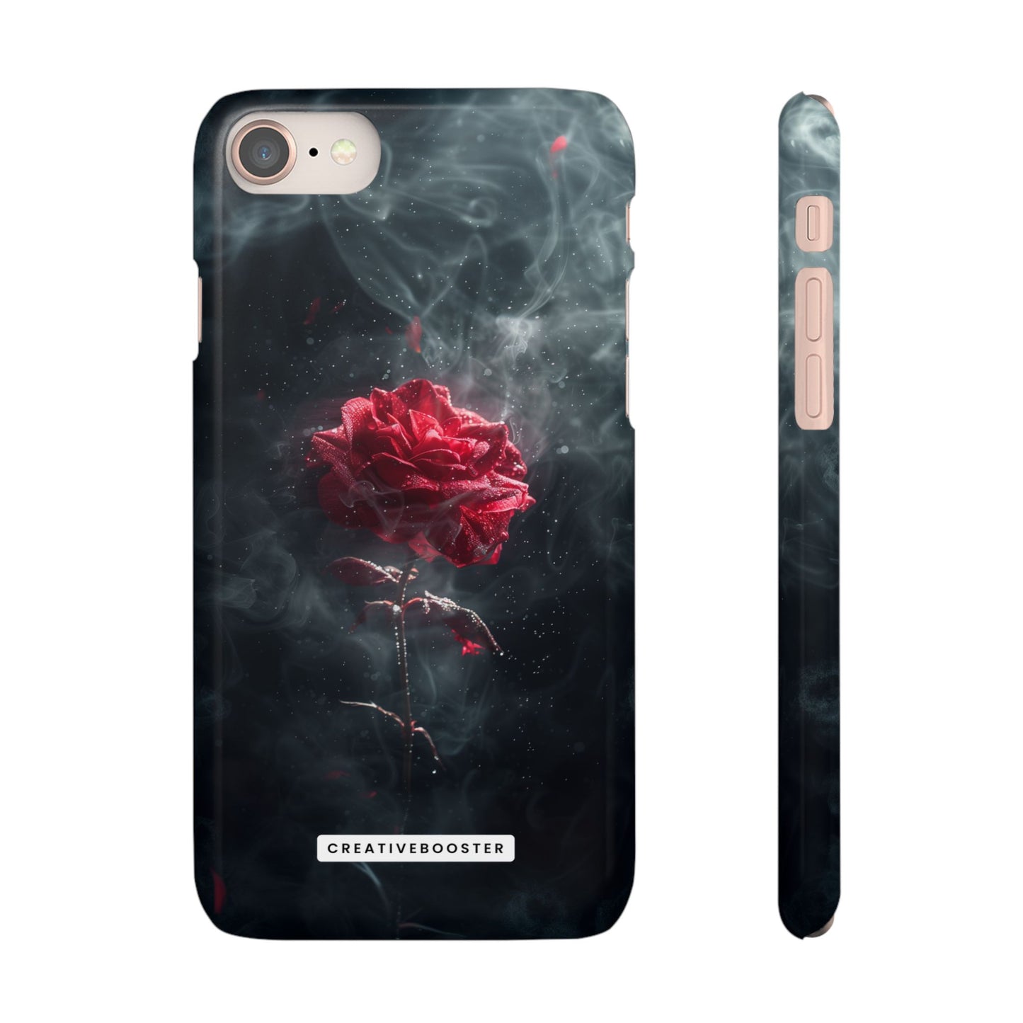 Midnight Rose - Slim Phone Case
