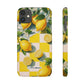 Picnic Lemon - Slim Phone Case