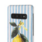 Ribbon Lemon - Slim Phone Case