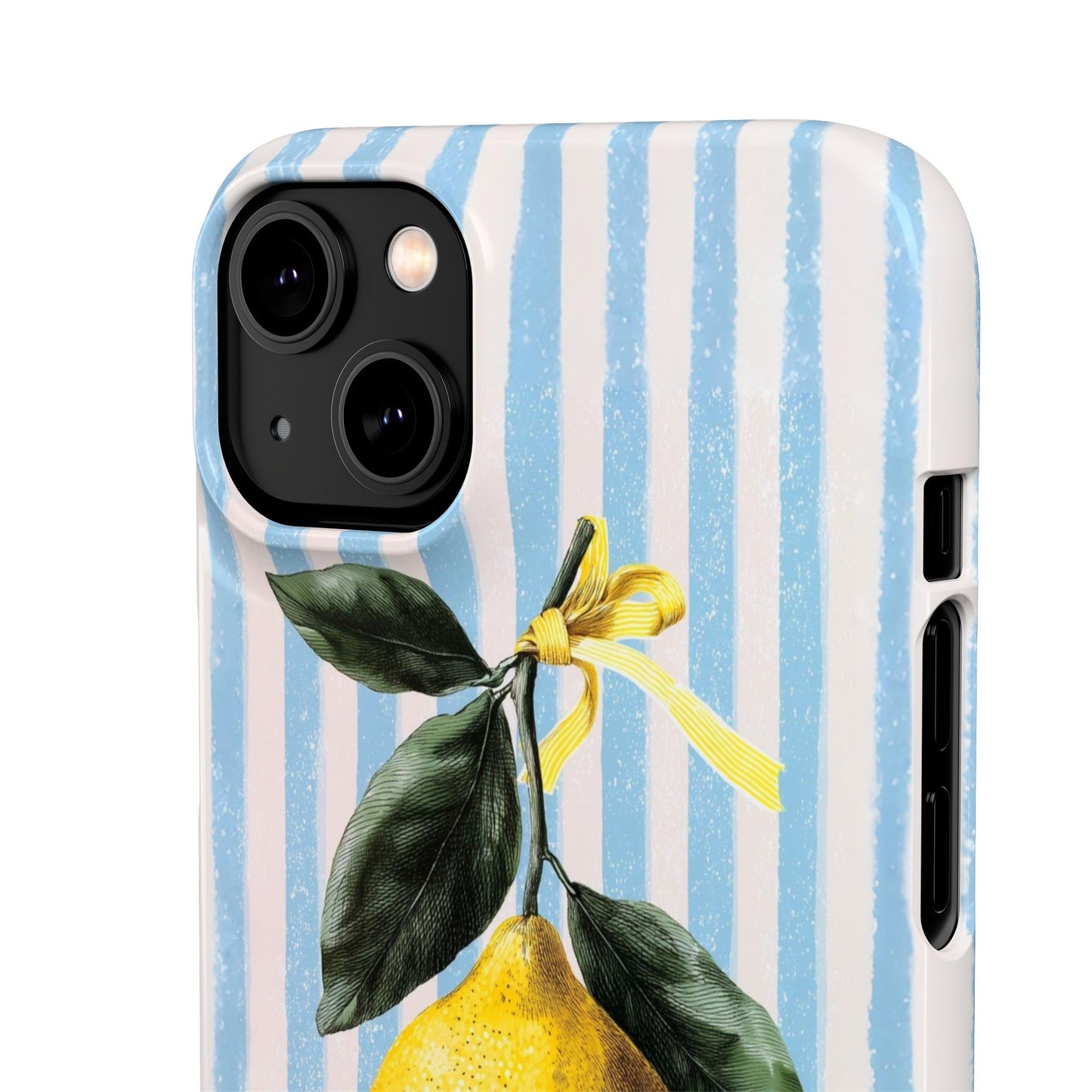 Ribbon Lemon - Slim Phone Case