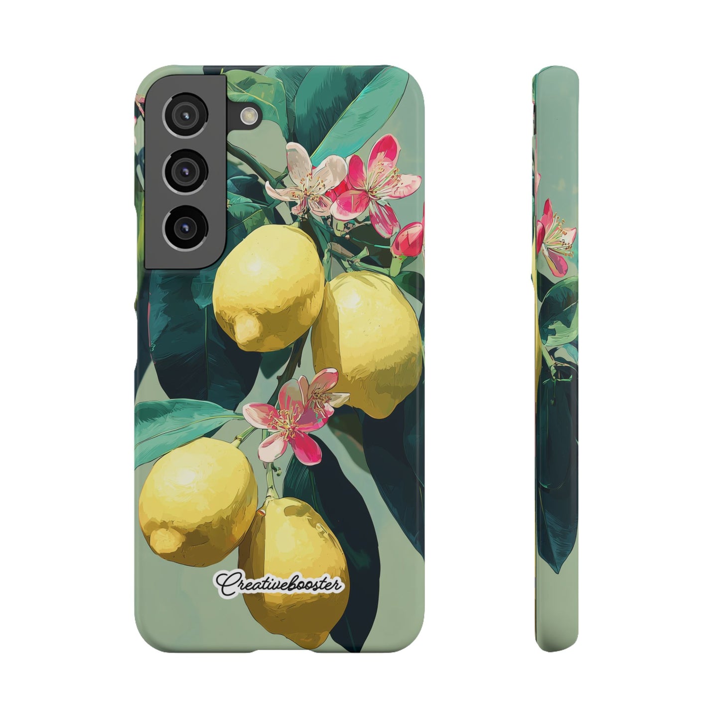 Lemon Bloom - Slim Phone Case