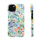 Watercolor Meadow - Slim Phone Case