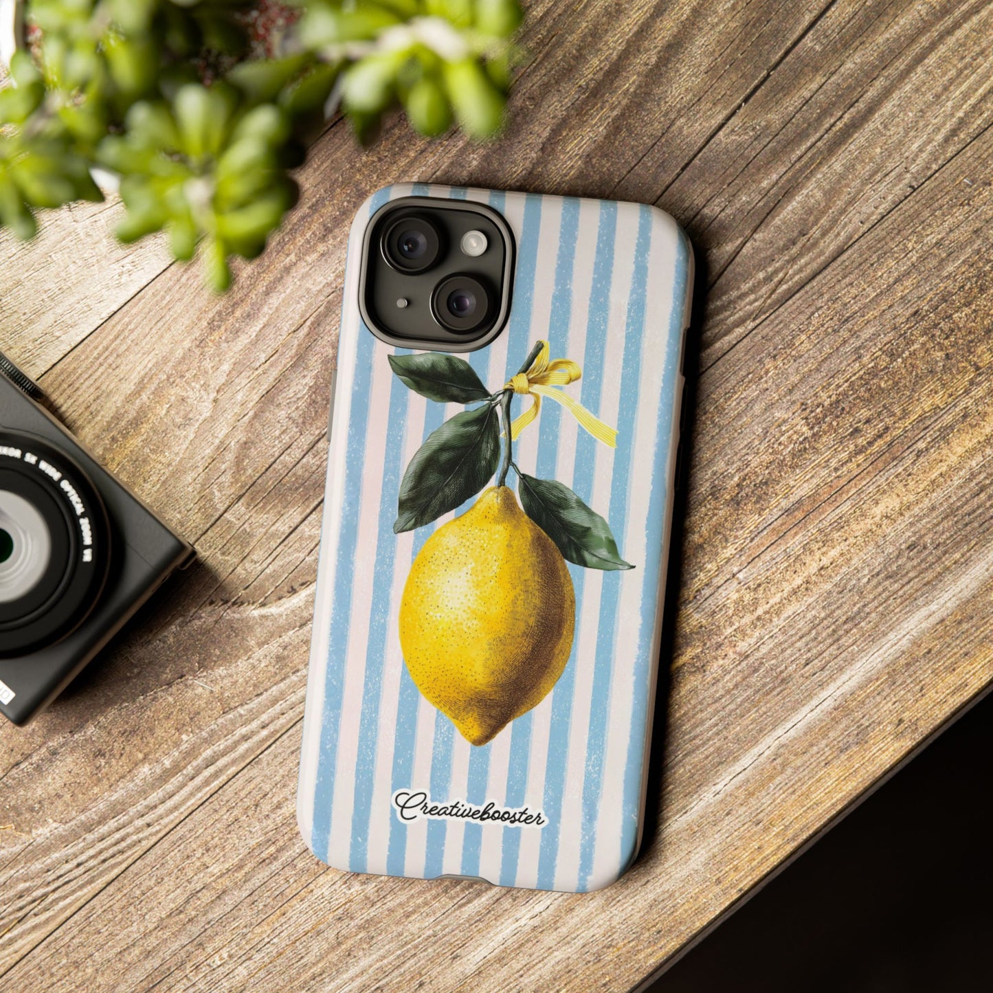 Ribbon Lemon - Tough Phone Case
