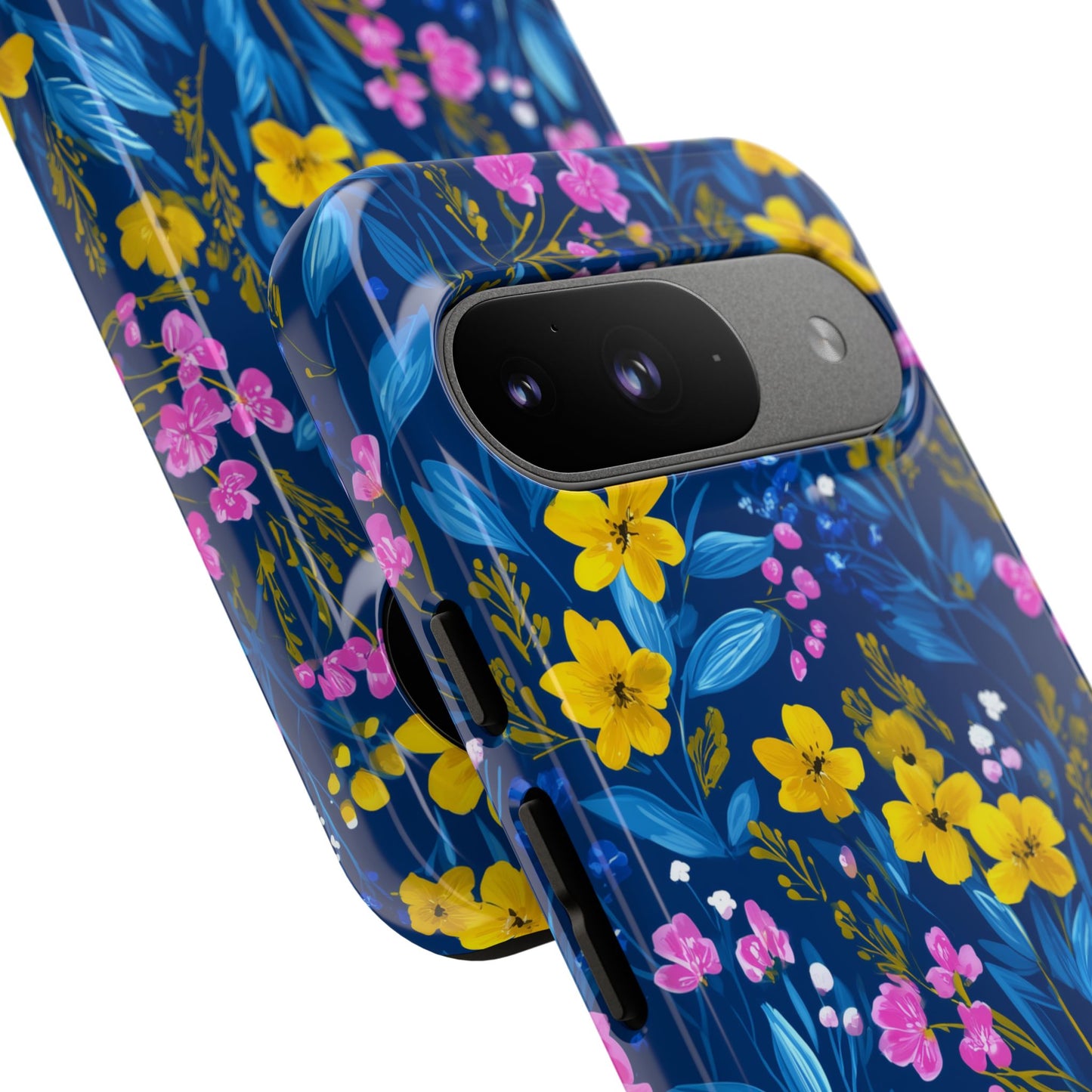 Midnight Petals - Tough Phone Case