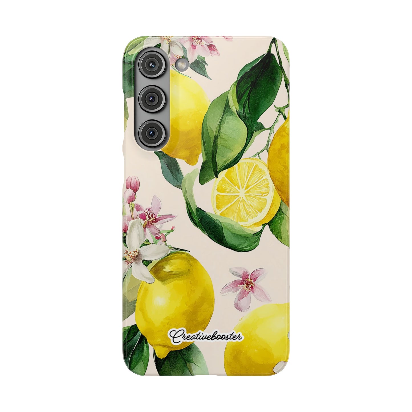 Lemon Blossom - Slim Phone Case