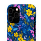Midnight Petals - Slim Phone Case