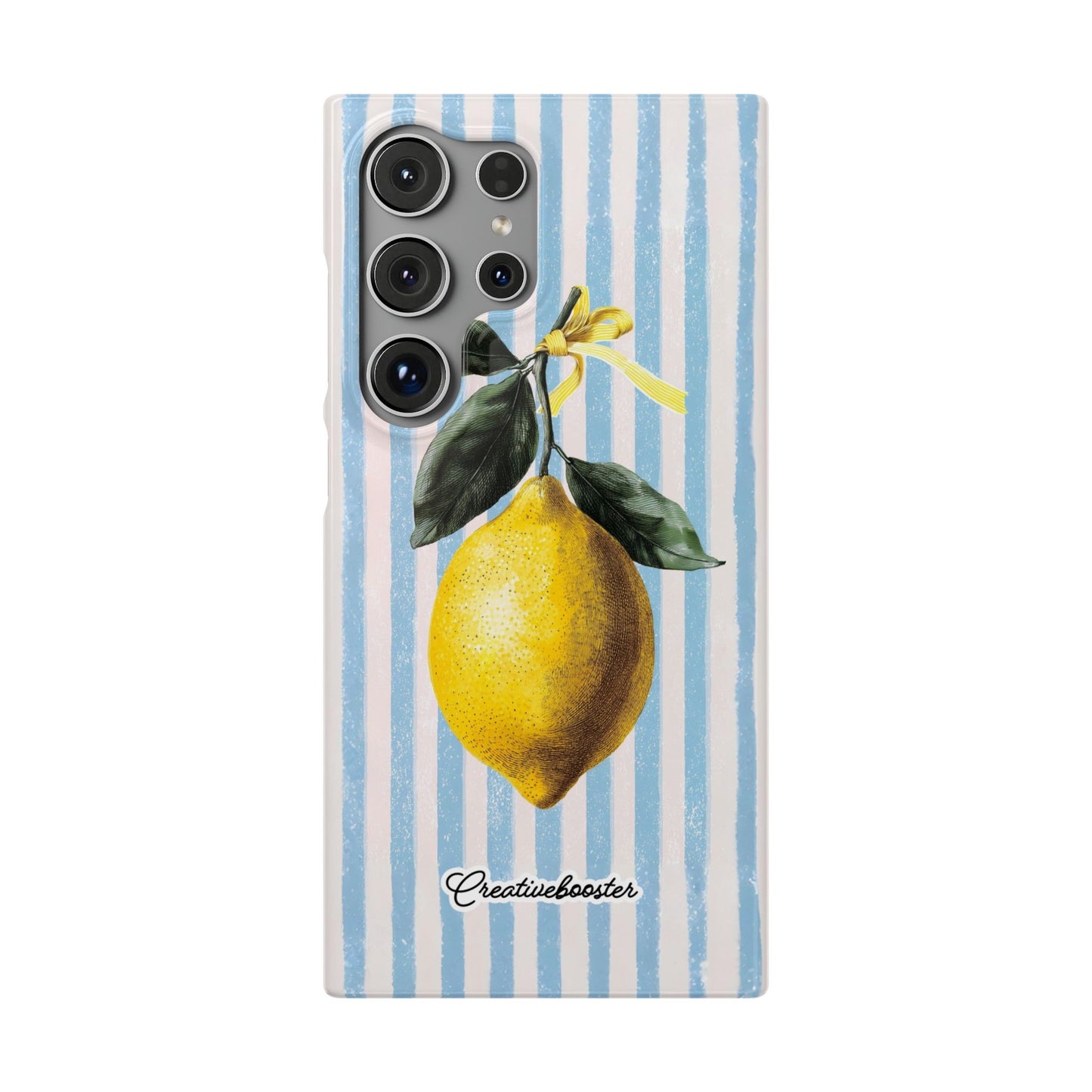 Ribbon Lemon - Slim Phone Case