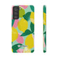 Citrus Bloom - Slim Phone Case