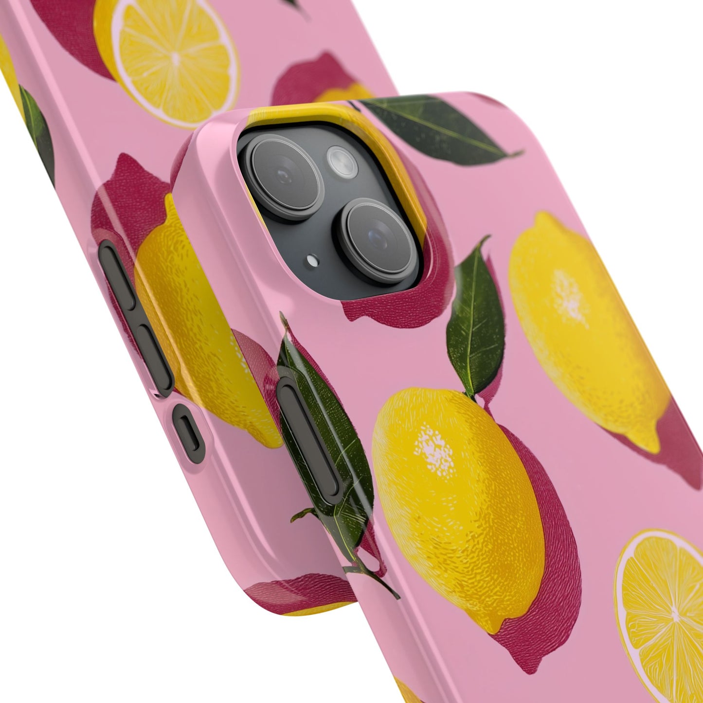 Retro Lemon - Slim Phone Case