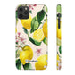 Lemon Blossom - Slim Phone Case