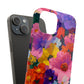 Painted Petals - Slim Phone Case
