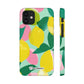 Citrus Bloom - Slim Phone Case