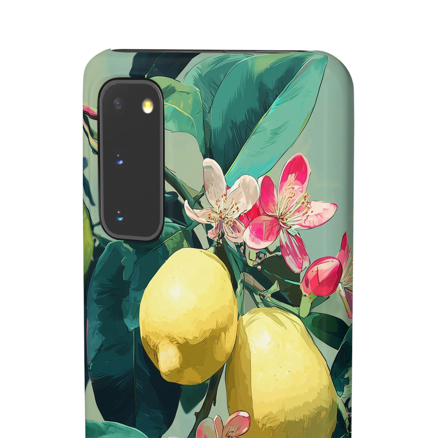 Lemon Bloom - Slim Phone Case